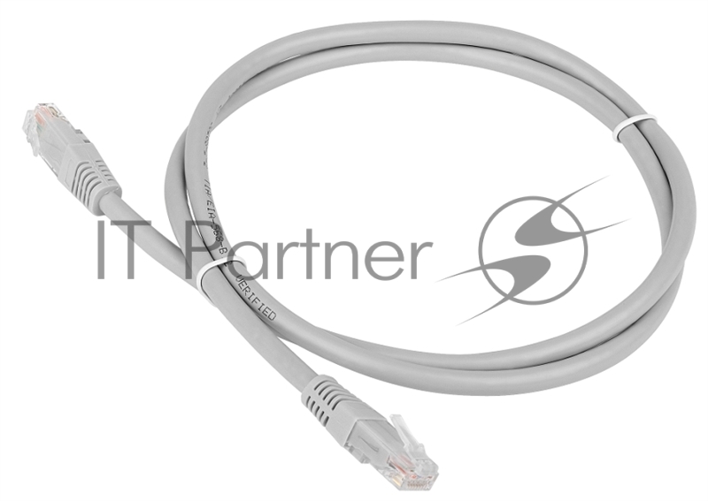 Патч-корд LANMASTER TWT-45-45-5.0/6-GY 5м UTP Cat 6 серый