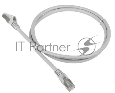 Патч-корд LANMASTER TWT-45-45-5.0/S-GY 5м FTP Cat 5e серый