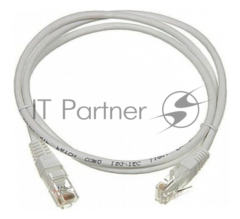 Патч-корд LANMASTER UTP TWT-45-45-1.5/6-GY вилка RJ-45-вилка RJ-45 Cat.6 1.5м серый ПВХ (уп.:1шт)