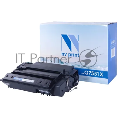 Картридж лазерный NVPrint совместимый HP Q7551X для LJ P3005/M3027/3035 (13000k)