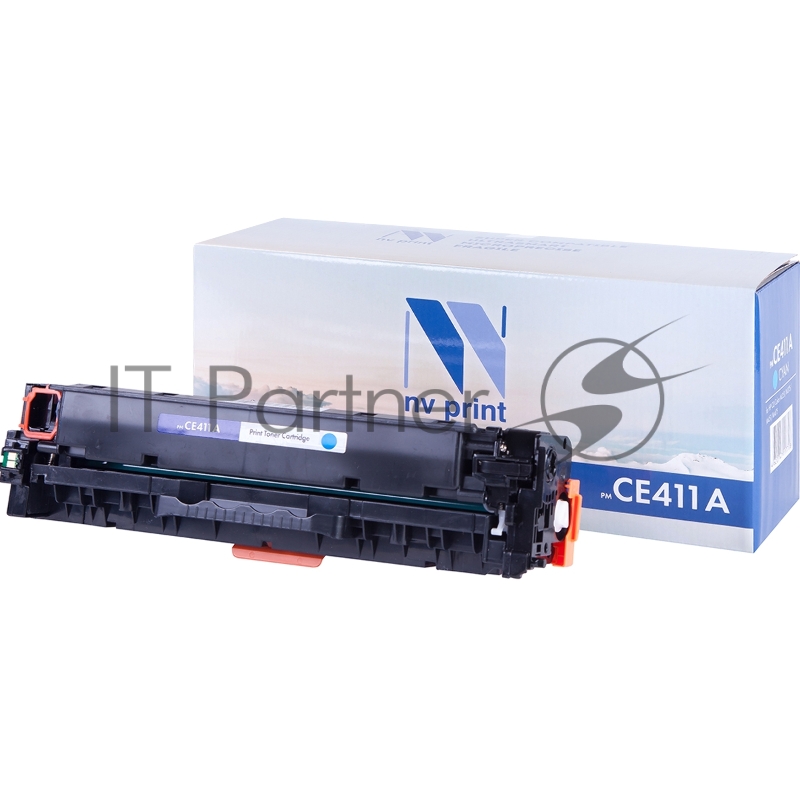 Картридж лазерный NVPrint совместимый HP CE411A Cyan для CLJ Color M351/M375/M451/M475 (2600k)