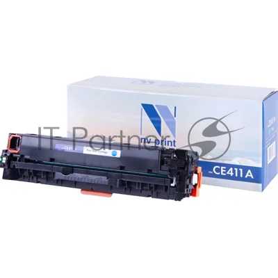 Картридж лазерный NVPrint совместимый HP CE411A Cyan для CLJ Color M351/M375/M451/M475 (2600k)