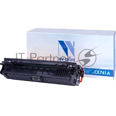 Картридж лазерный NVPrint совместимый HP CE741A Cyan для LJ Color CP5220 (7300k)