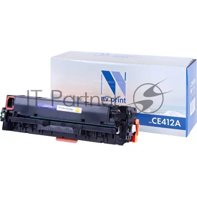 Картридж лазерный NVPrint совместимый HP CE412A Yellow для CLJ Color M351/M375/M451/M475 (2600k)