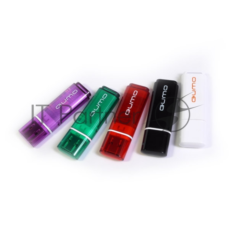 Флешка USB 2.0 QUMO 16Gb Optiva 01 зеленый QM16GUD-OP1-green