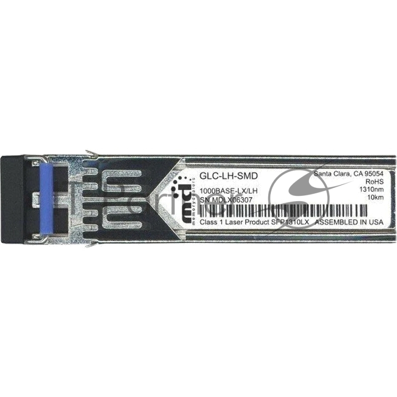 Модуль GLC-LH-SMD= 1000BASE-LX/LH SFP transceiver module, MMF/SMF, 1310nm, DOM