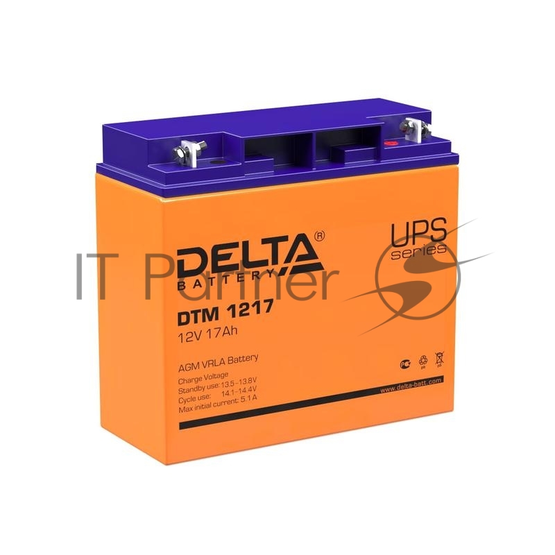 Батарея для ИБП Delta DTM 1217 (12V, 17Ah)