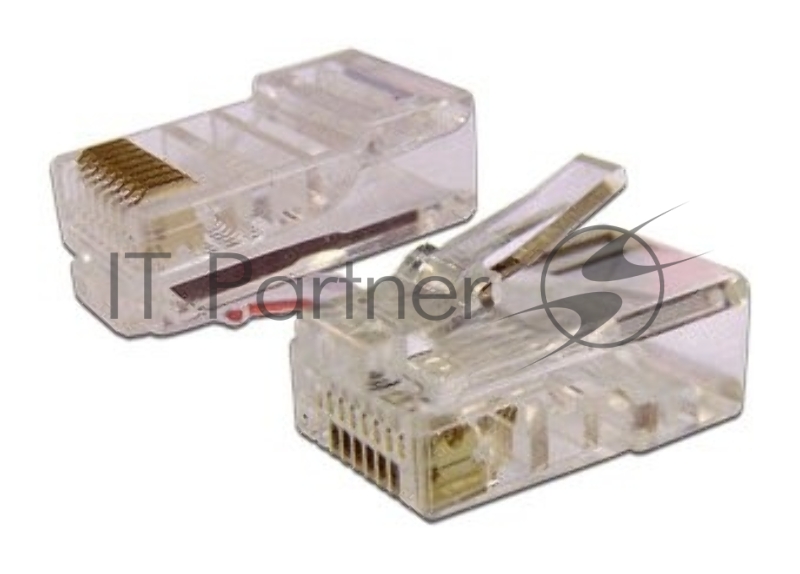 Коннектор медный LANMASTER TWT-PL45-8P8C UTP RJ45 cat.5e (упак.: 100 шт)