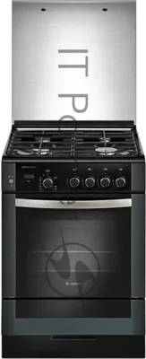 Плита газовая Gefest ПГ 6300-03 0046 черный, конфорок 4 шт, духовка 52 л, 60 см x 85 см x 60 см