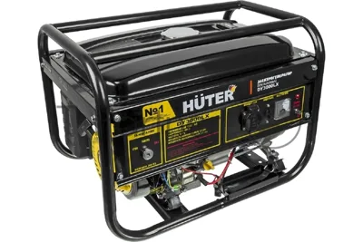 Электрогенератор бензиновый Huter DY3000LX, 2.7 кВт, 67 дБ, 45 кг