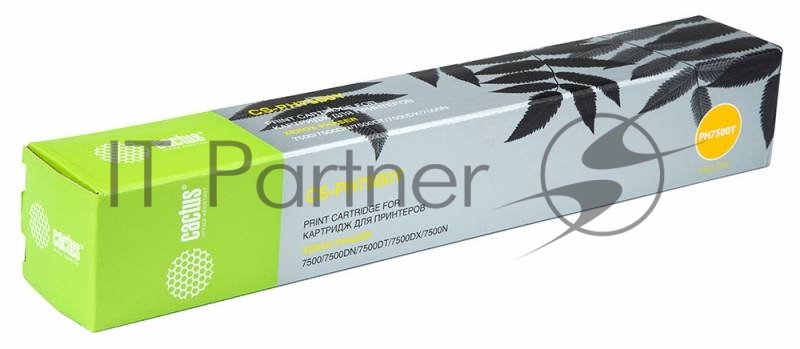 Картридж лазерный Cactus CS-PH7500Y (106R01445) желтый (17800 стр.) для Xerox Phaser 7500