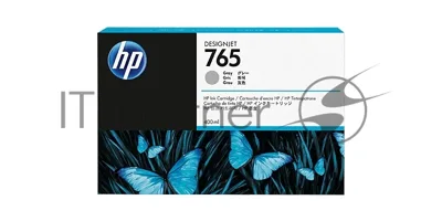 Картридж струйный HP 765 (F9J53A) серый для HP Designjet T7200 (400мл)