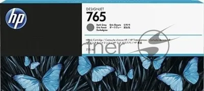Картридж струйный HP 765 (F9J54A) темно-серый для HP Designjet T7200 (775мл)