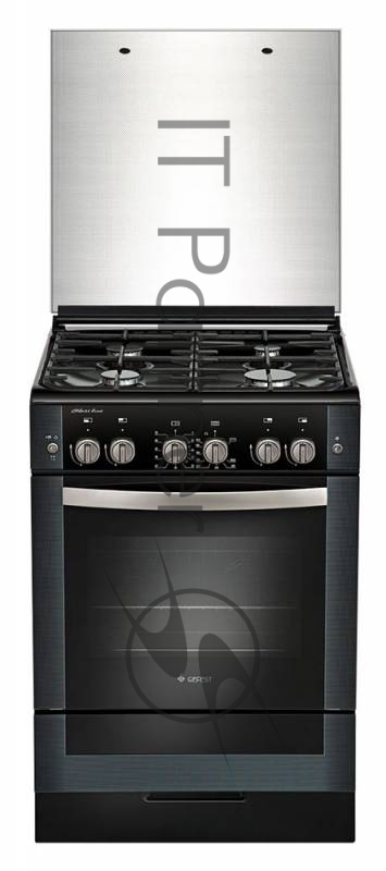 Плита газовая Gefest ПГ 6300-02 0046 черный, конфорок 4 шт, духовка 52 л, 60 см x 85 см x 60 см