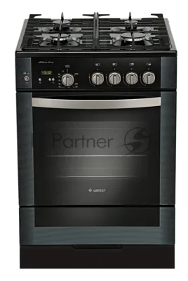 Плита газовая Gefest ПГ 6500-03 0044 черный, конфорок 4 шт, духовка 52 л, 60 см x 85 см x 60 см