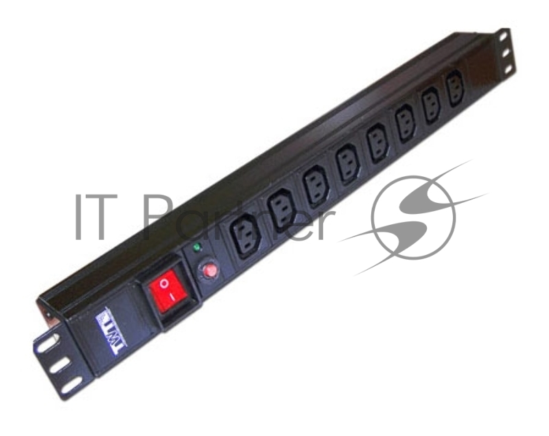 Блок распределения питания Lanmaster TWT-PDU19-10A8C3 гор.размещ. 8xC13 базовые 10A C14