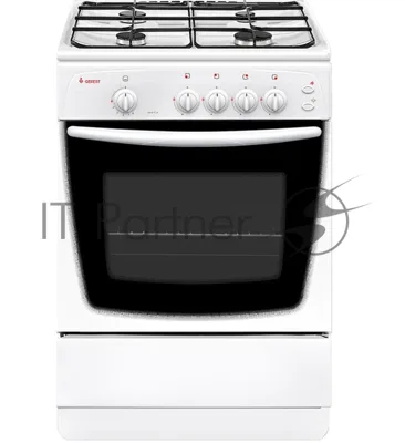 Плита газовая Gefest ПГ 1200 С6 белый, конфорок 4 шт, духовка 63 л, 60 см x 85 см x 60 см
