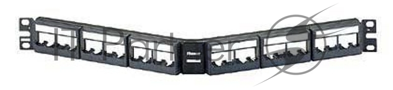 Патч-панель Panduit (CPPLA24WBLY) 19" 24 порт. наборн. угловая 1U