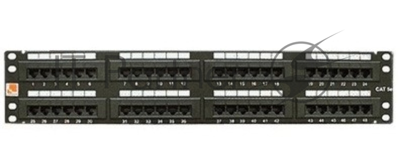 Патч-панель Lanmaster LAN-PP48UTP5E