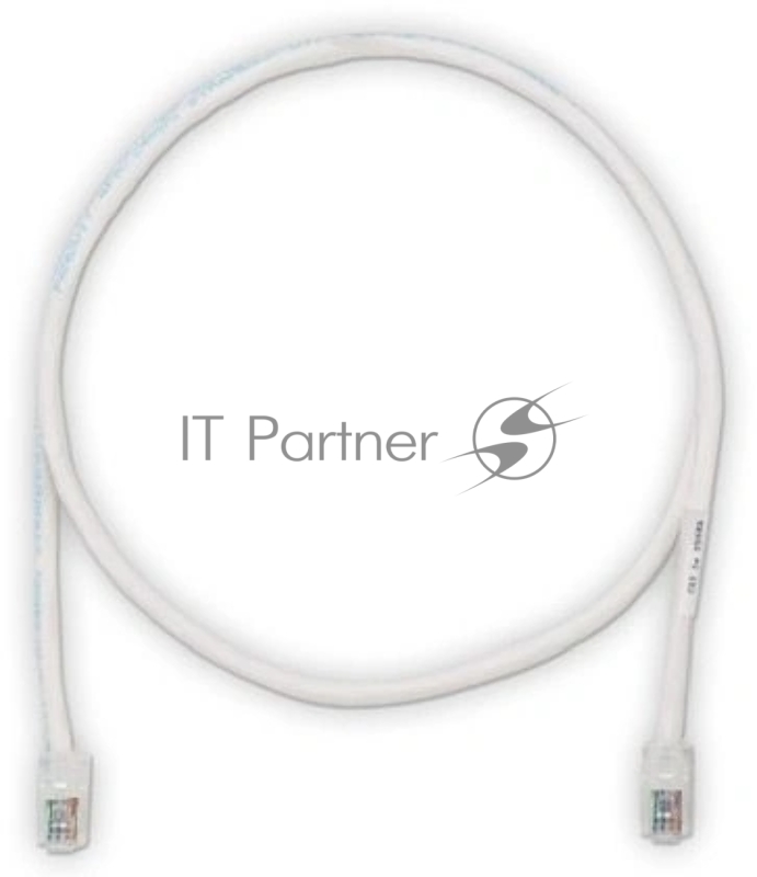 Кабель Патч-корд Panduit UTPCH15MY вилка RJ-45-вилка RJ-45 кат.5е 15м белый ПВХ