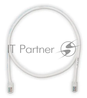 Кабель Патч-корд Panduit UTPCH10MY вилка RJ-45-вилка RJ-45 кат.5е 10м белый ПВХ