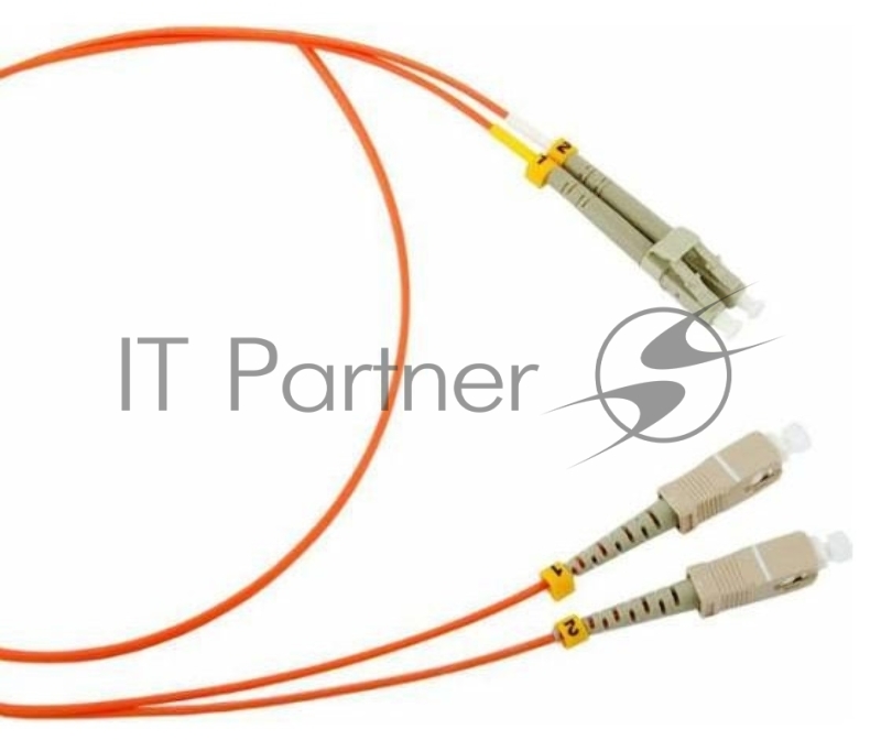 Патч-корд Lanmaster TWT (TWT-2LC-2SC/SU-2.0) дуплекс. одномодовый. 2м