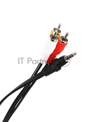 Кабель соединительный 3.5 Jack (M)/3 RCA (M) Telecom