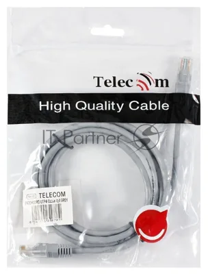 Патч-корд 1.0м, FTP Cat. 5E, Telecom NA102-FTP-C5E-1M