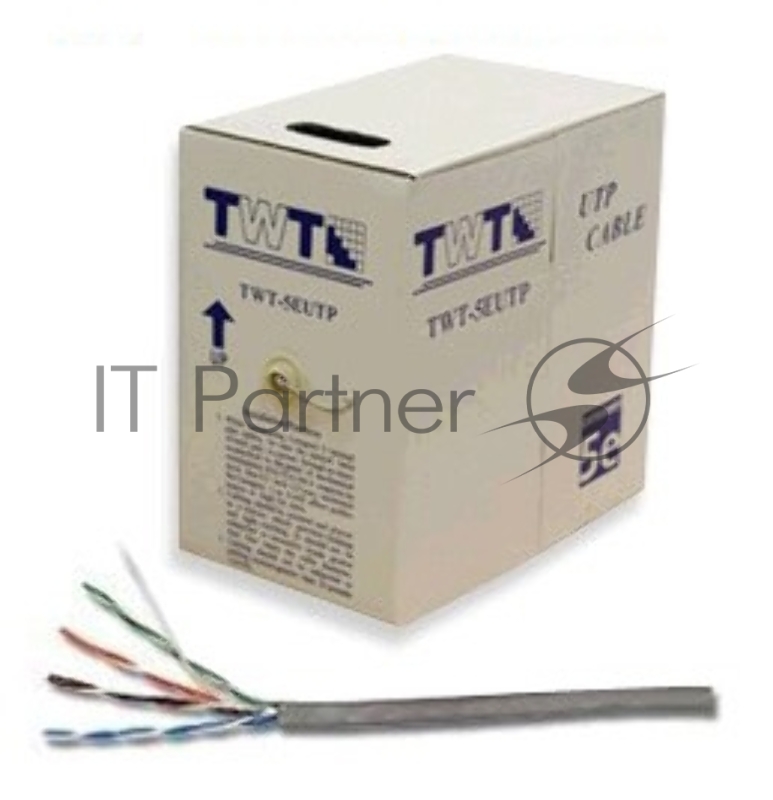 Кабель информационный Lanmaster TWT-5EUTP-LSZH кат.5е U/UTP не экранированный 4X2X24AWG LSZH внутренний 305м белый