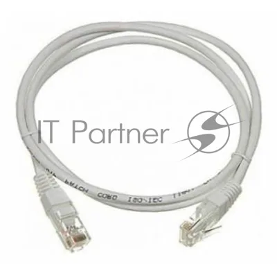 Патч-корд LANMASTER UTP TWT-45-45-2.0/6-GY вилка RJ-45-вилка RJ-45 Cat.6 2м серый ПВХ