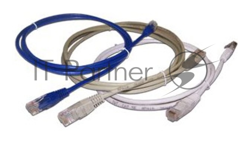 Патч-корд LANMASTER UTP TWT-45-45-3.0-BL вилка RJ-45-вилка RJ-45 cat.5е 3м синий ПВХ (уп.:1шт)