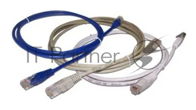 Патч-корд LANMASTER UTP TWT-45-45-3.0-BL вилка RJ-45-вилка RJ-45 cat.5е 3м синий ПВХ (уп.:1шт)
