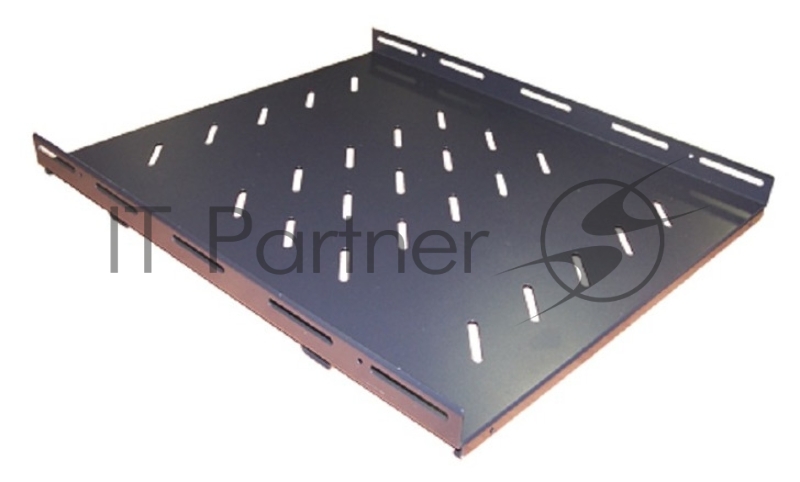 Полка стационарная Lanmaster TWT-CBB-S4-6/100 нагр.:100кг. 19" 350мм черный (упак.:1шт)