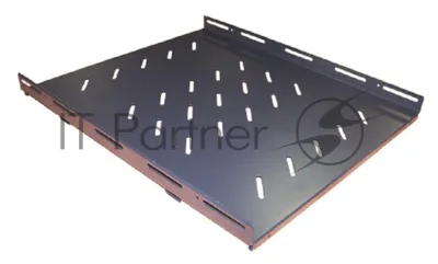 Полка стационарная Lanmaster TWT-CBB-S4-6/100 нагр.:100кг. 19" 350мм черный (упак.:1шт)