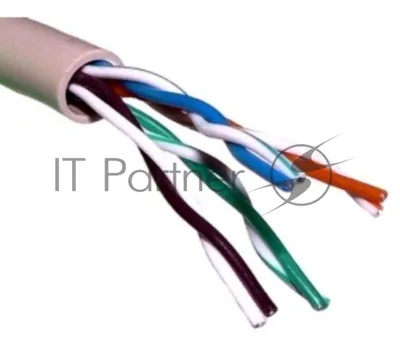Кабель сетевой FTP cat 5E 305m solid (AWG26),0.50мм,CCA alloy cat5E 305м стандартный (PN-631962)