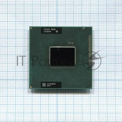 Процессор Socket 988 Core i5-2410M 2300MHz (Sandy Bridge, 3072Kb L3 Cache, FSB 5GT/s, SR04B) с разбора