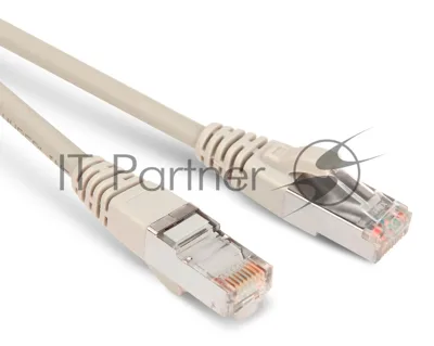 Патч-корд Hyperline PC-LPM-STP-RJ45-RJ45-C5e-3M-LSZH-GY Патч-корд F/­UTP, экранированный, Cat.5e, LSZH, 3 м, серый