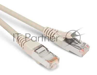 Патч-корд Hyperline PC-LPM-STP-RJ45-RJ45-C5e-1.5M-LSZH-GY Патч-корд F/­UTP, экранированный, Cat.5e, LSZH, 1.5 м, серый