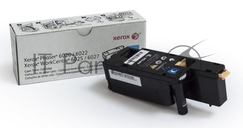 Картридж лазерный Xerox 106R02760 голубой для Phaser 6020/22/WC 6025/27 (1000 стр.)(Channels)