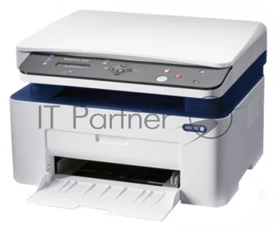 МФУ лазерное Xerox WorkCentre 3025BI (WC3025BI#), A4, ч/б, печ. до 20 стр/мин., скан. до 17 стр/мин. (ч/б) 4 стр/мин. (цвет), 1200 x 1200 dpi (печать) 600 x 600 dpi (скан.), Wi-Fi, USB, Air Print
