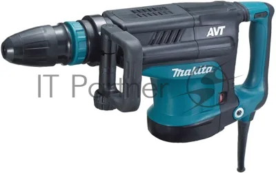 Отбойный молоток Makita HM1213C Молоток отб,SDS-max,1510Вт,25.5Дж,950-1900у\м,10.3кг,чем,АВТ,м\функц бок рукоятка,плавный пуск 