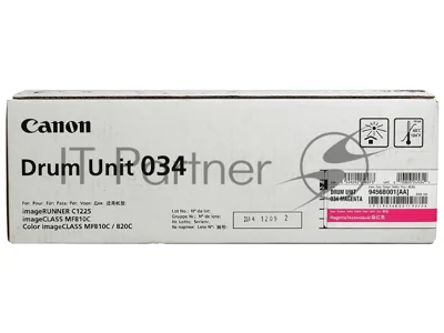 Фотобарабан Canon C-EXV034M magenta пурпурный, 34000 стр, для iR C1225/iF
