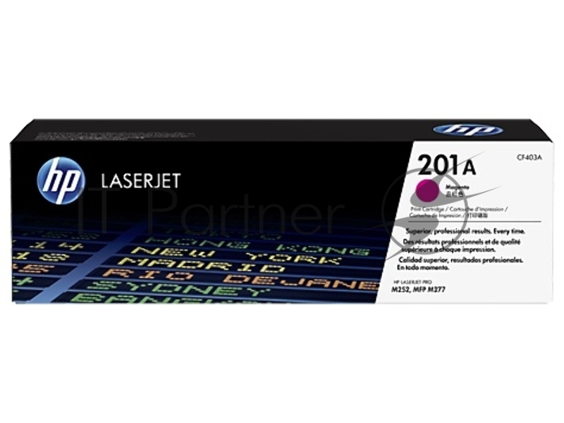 Тонер Картридж HP 201A CF403A пурпурный для HP CLJ Pro M252/M277 (1400стр.)