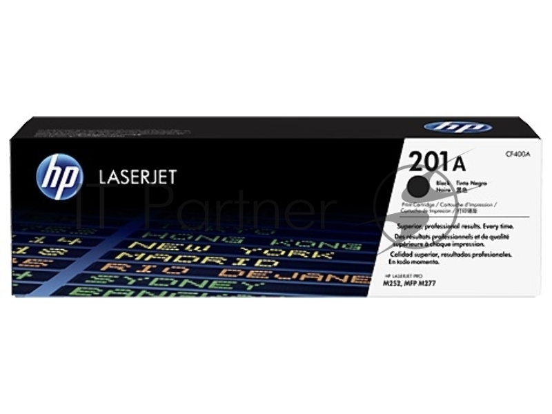 Тонер Картридж HP 201A CF400A черный для HP CLJ Pro M252/M277 (1500 стр.)
