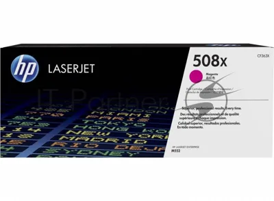 Тонер Картридж HP 508X CF363X пурпурный для HP CLJ M552/M553 (9500стр.)
