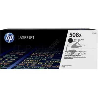 Тонер Картридж HP 508X CF360X черный для HP CLJ M552/M553 (12500 стр.)