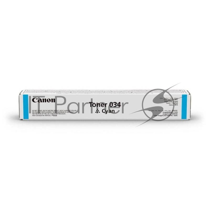 Картридж лазерный Canon 034 (9453B001) голубой (12000 стр.) для Canon iR C1225iF