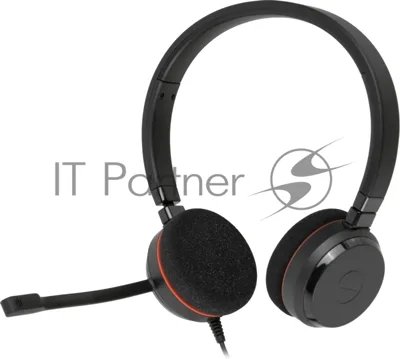 Гарнитура Jabra Evolve 20 MS Stereo USB чёрный, проводная