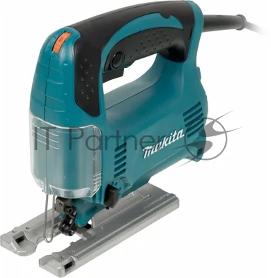 Лобзик электрический Makita 4329KX1 Лобзик,в\рук, 450Вт,500-3100об\м,ход-18мм,рез-65мм,1.9кг,чем,маятн,набор A-86898