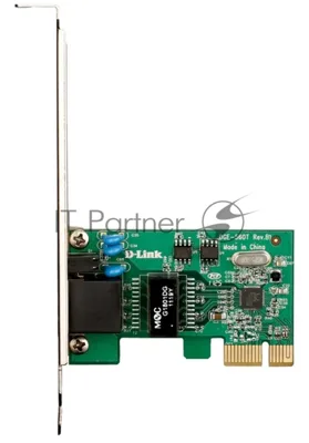 Сетевая карта D-Link DGE-560T Сетевой PCI Express адаптер с 1 портом 10/100/1000Base-T